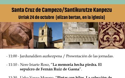 BERTAN. Jornadas para descubrir nuestro patrimonio (24 de octubre, Santa Cruz de Campezo)