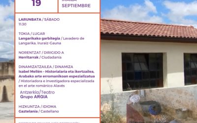 Homenaje a las lavanderas de Langarika